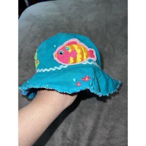 STEPHEN JOSEPH Kids Child Bucket Hat Beach Fishing Fish Under The Sea Co